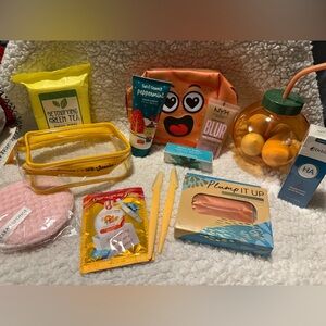 Colorful Skincare and Beauty Set